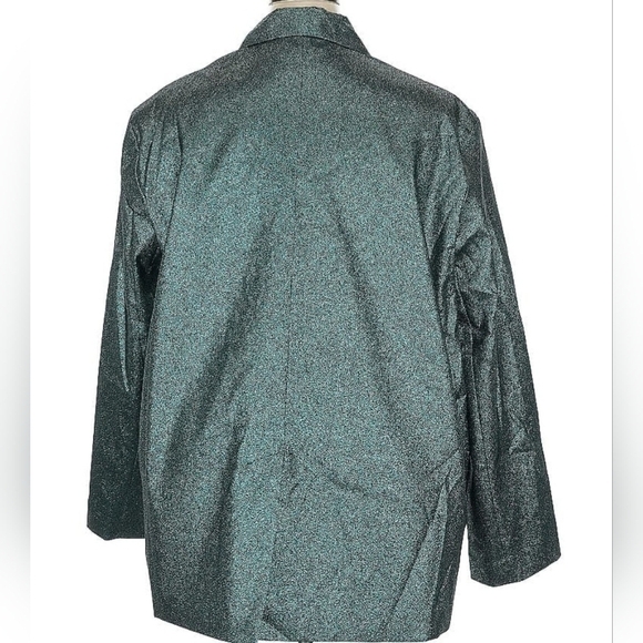Nasty Gal Inc  Metalic Blazer Size 18 NWT - Picture 2 of 6